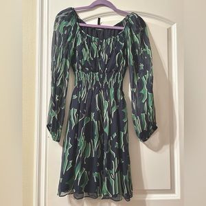 BCBGMaxazria chiffon dress